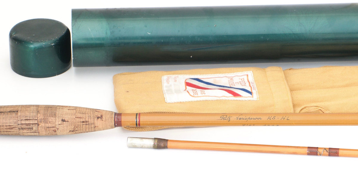 Pezon et Michel - Type Ritz Variopower Glass/Bamboo Rod 7'6 5-6wt