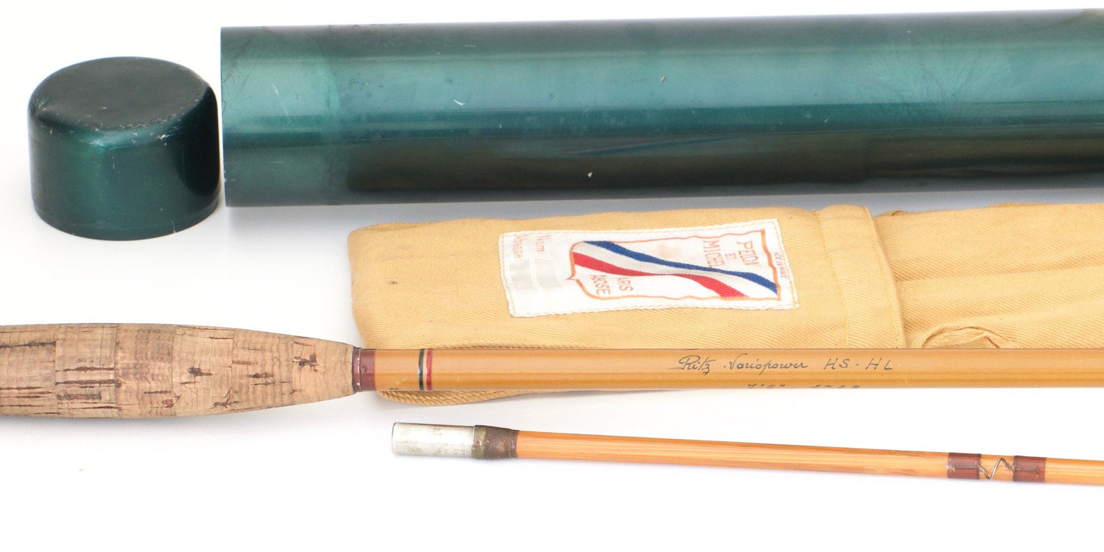 Pezon et Michel - Type Ritz Variopower Glass/Bamboo Rod 7'6 5-6wt