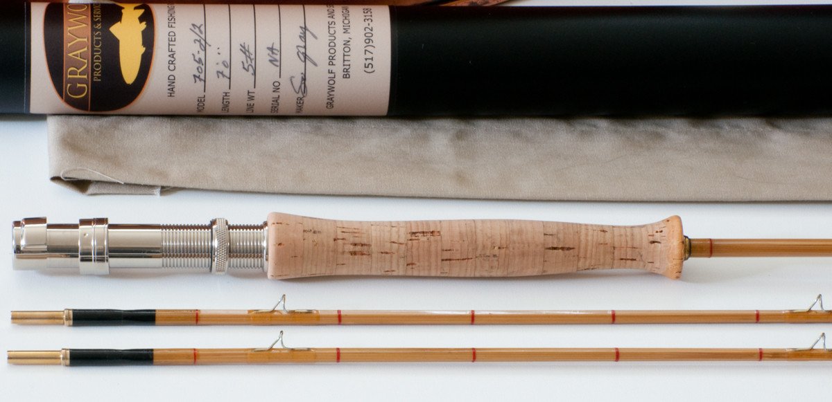 Graywolf Presentation Bamboo Rod - 7' 2/2 5wt