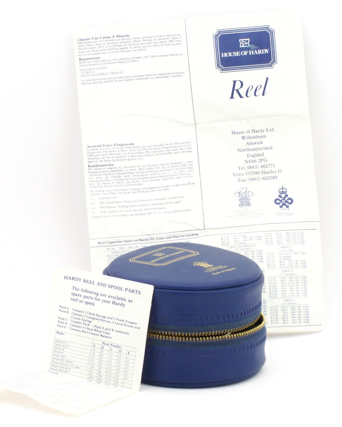 Hardy Golden Prince 7/8 Fly Reel