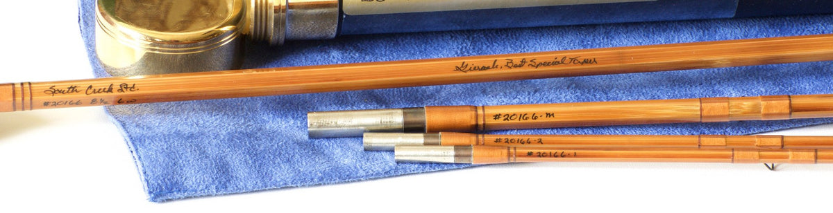 South Creek Ltd. Bamboo Rod - Gierach/Best Taper 8'6 3/2 6wt