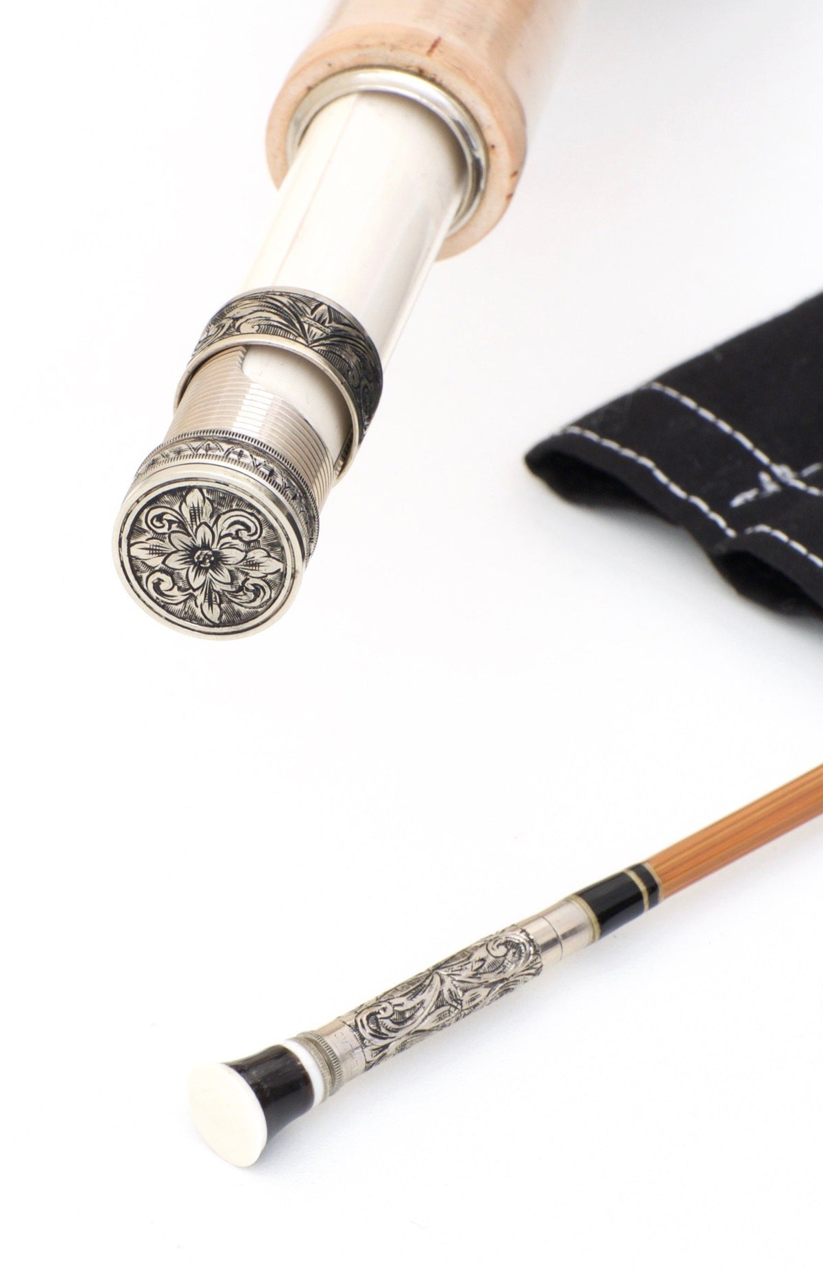 Whitehead, Daryll -- Presentation Grade 7'6 3/2 5wt Bamboo Rod 