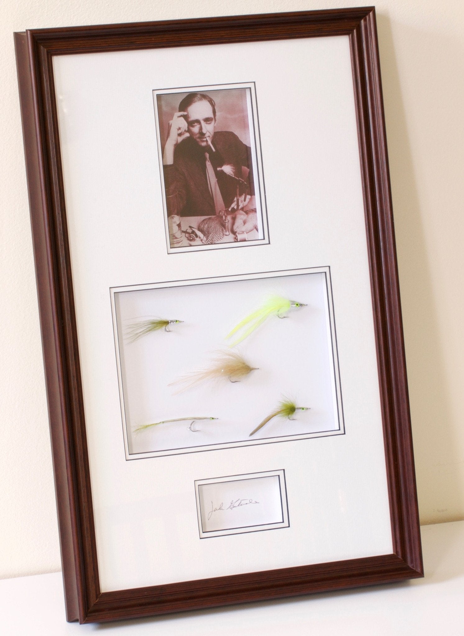 Gartside, Jack - Shadowbox Frame with 5 Flies 