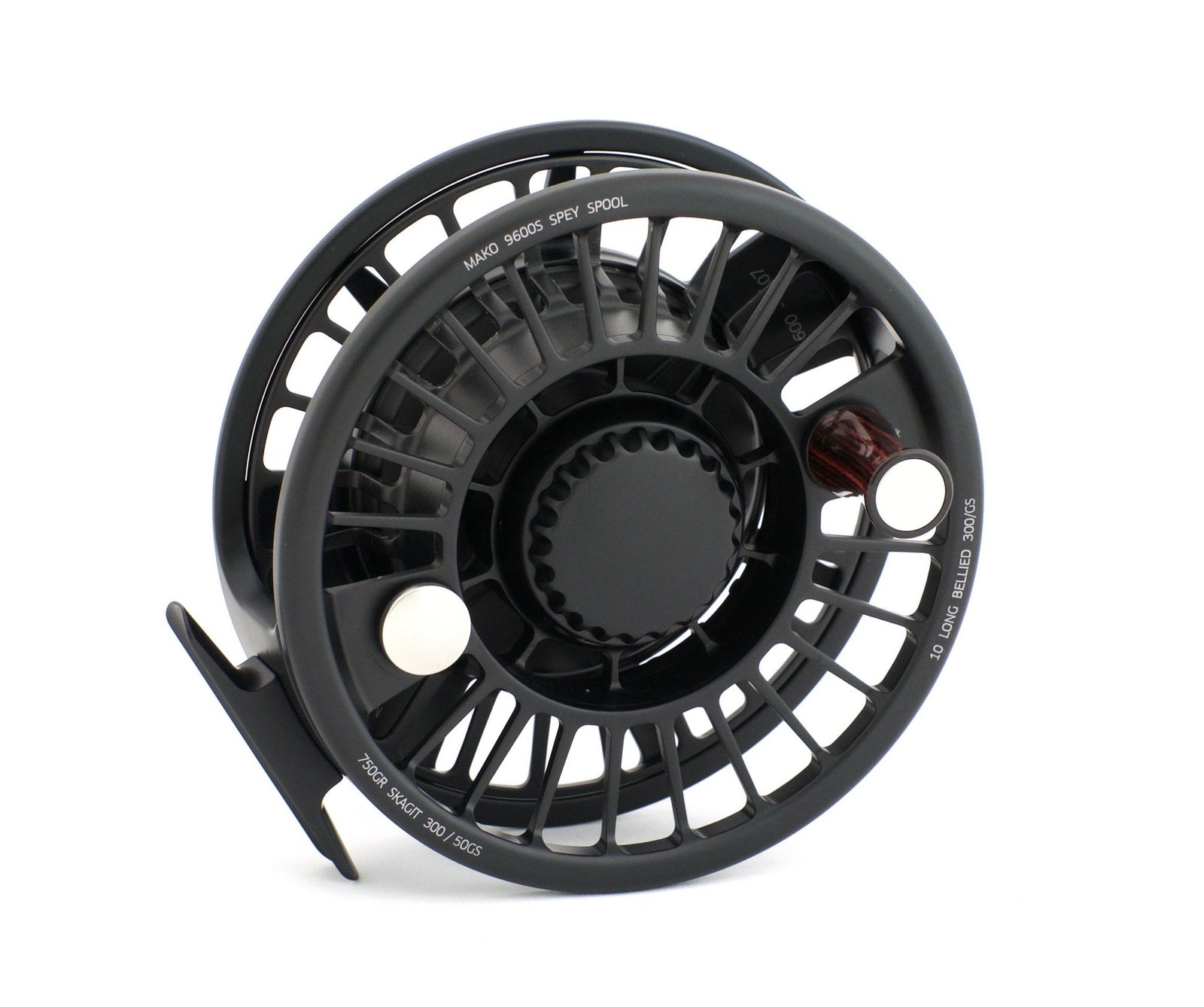 Charlton Mako Fly Reel and Spare Spool - Model 9600S (Stealth)