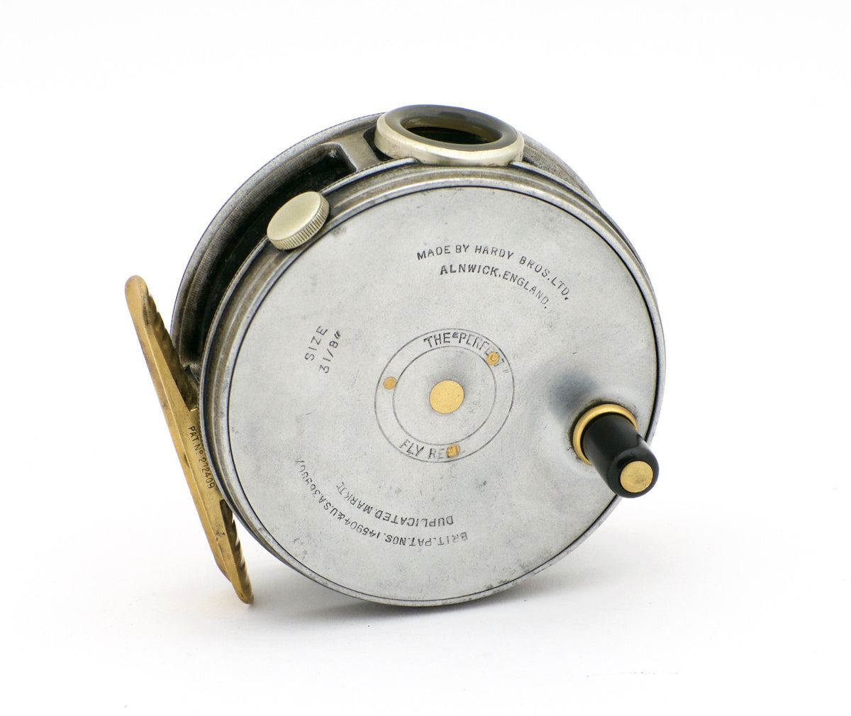 Hardy Perfect 3 1/8" Fly Reel - 1930s 