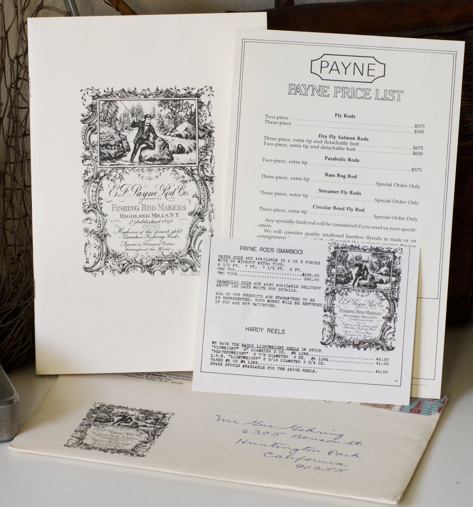 Payne Rod Co. Catalog - Gladding era 