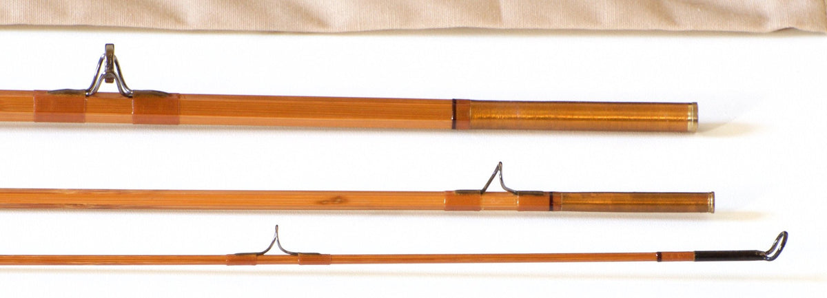 R.L. Winston Prototype Bamboo Rod 8'9" 3/1 #6 - ferrules and tips detail