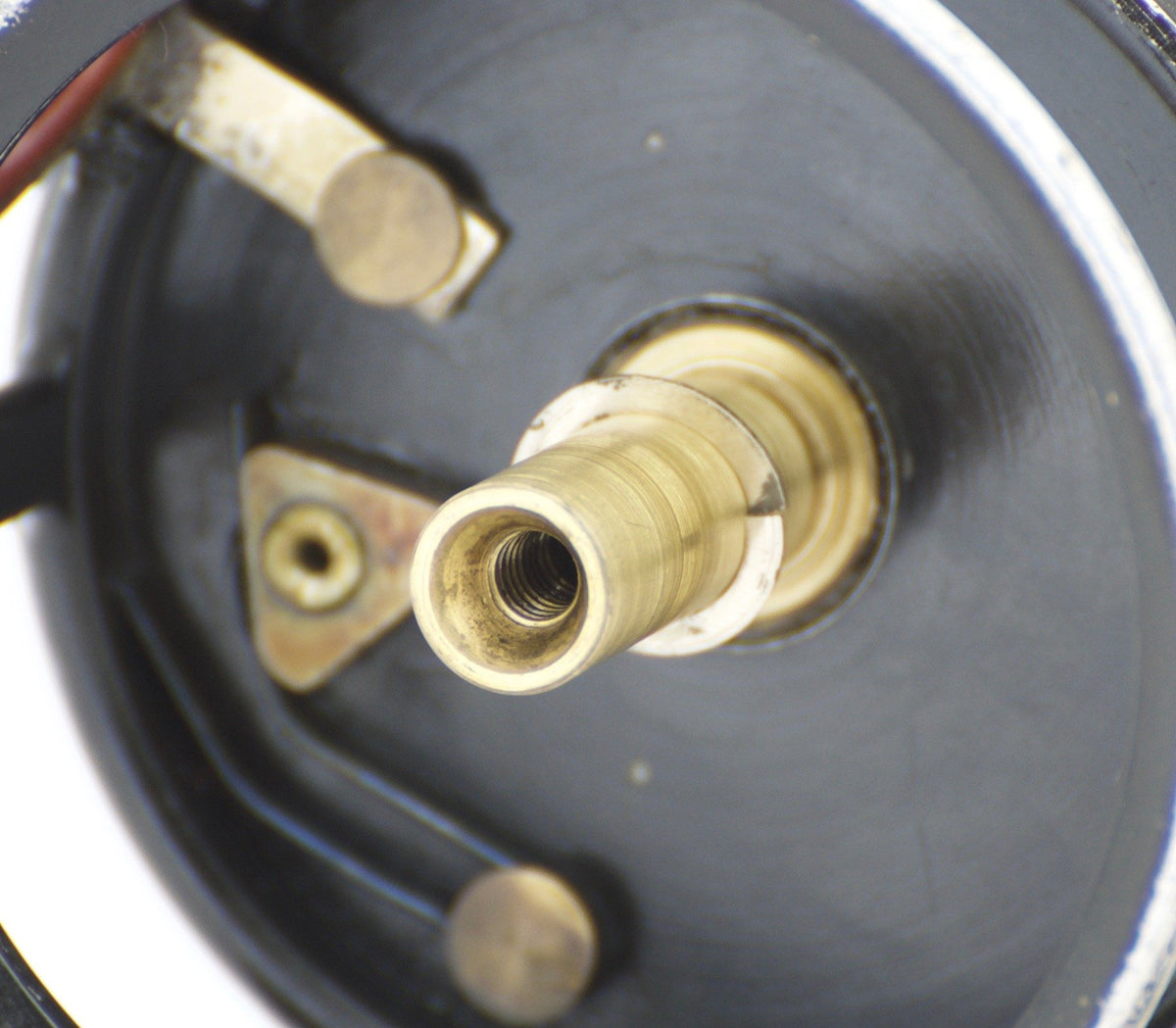 JW Young 2 1/2" Red Agate Fly Reel 