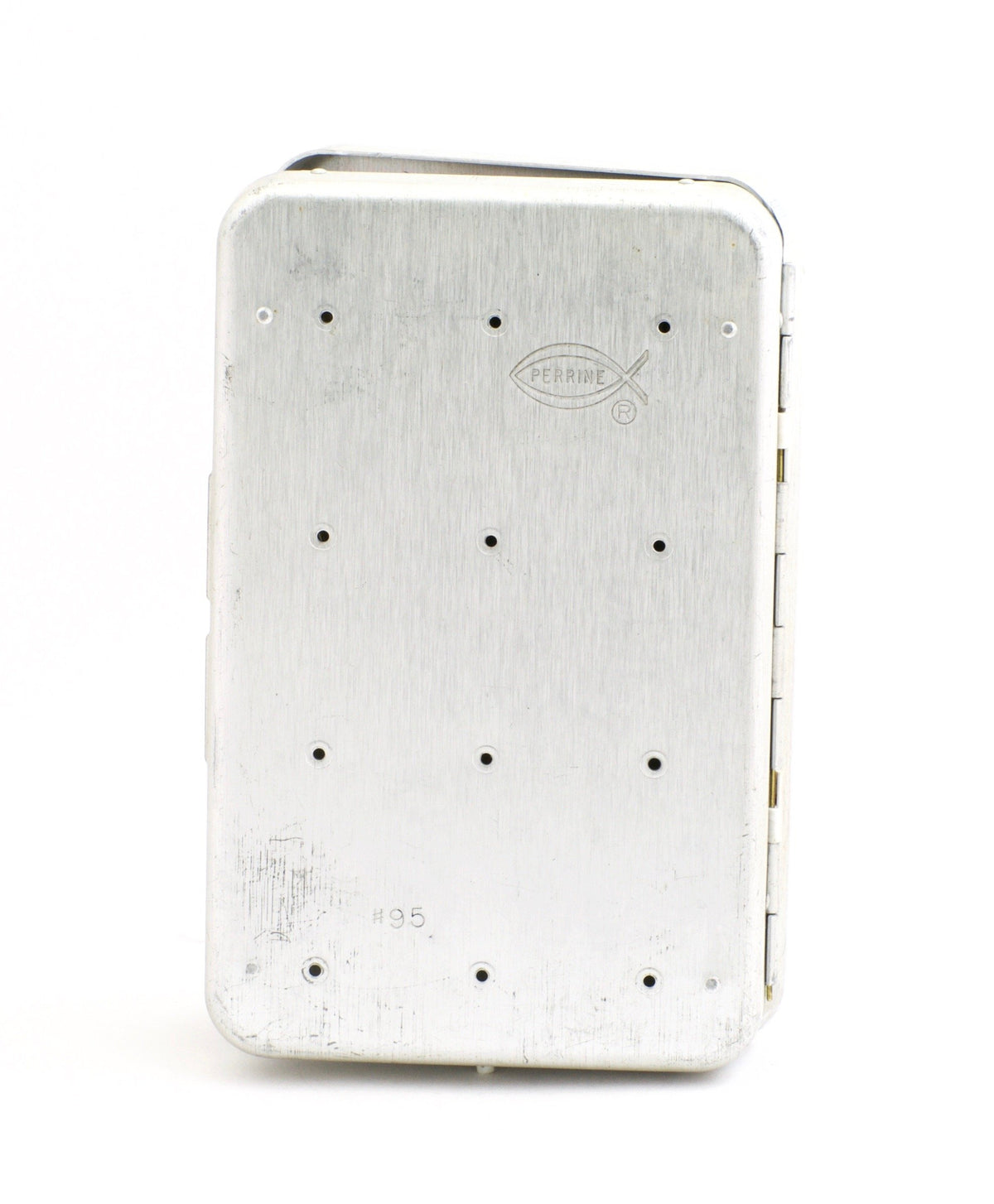 Perrine #95 Fly Box w/ Vintage Salmon Flies 