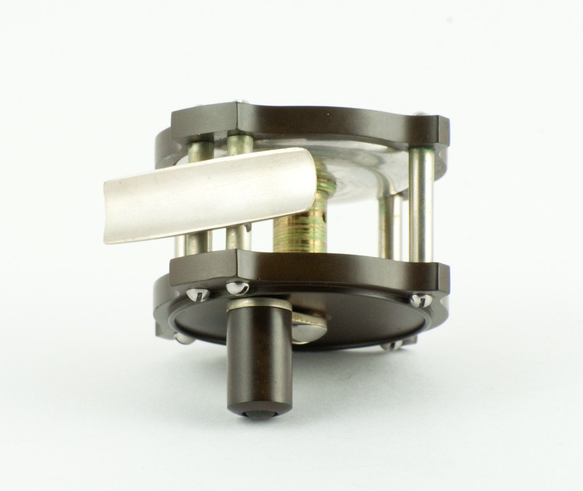 William Mills & Son Original "Fairy" Raised Pillar / Hard Rubber Fly Reel 