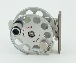 Ari 't Hart Mach 0 silver fly reel - mint