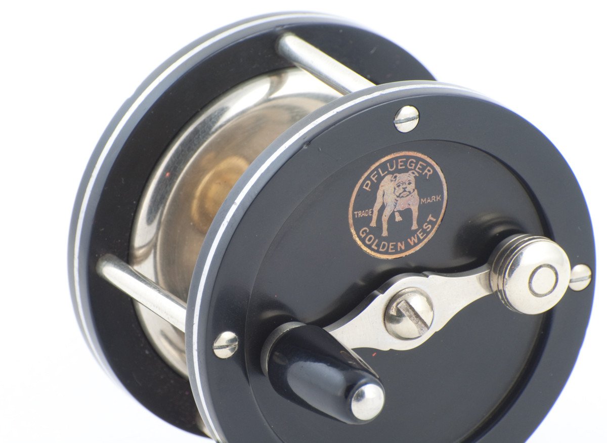 Pflueger Golden West Fly Reel - 80 yd