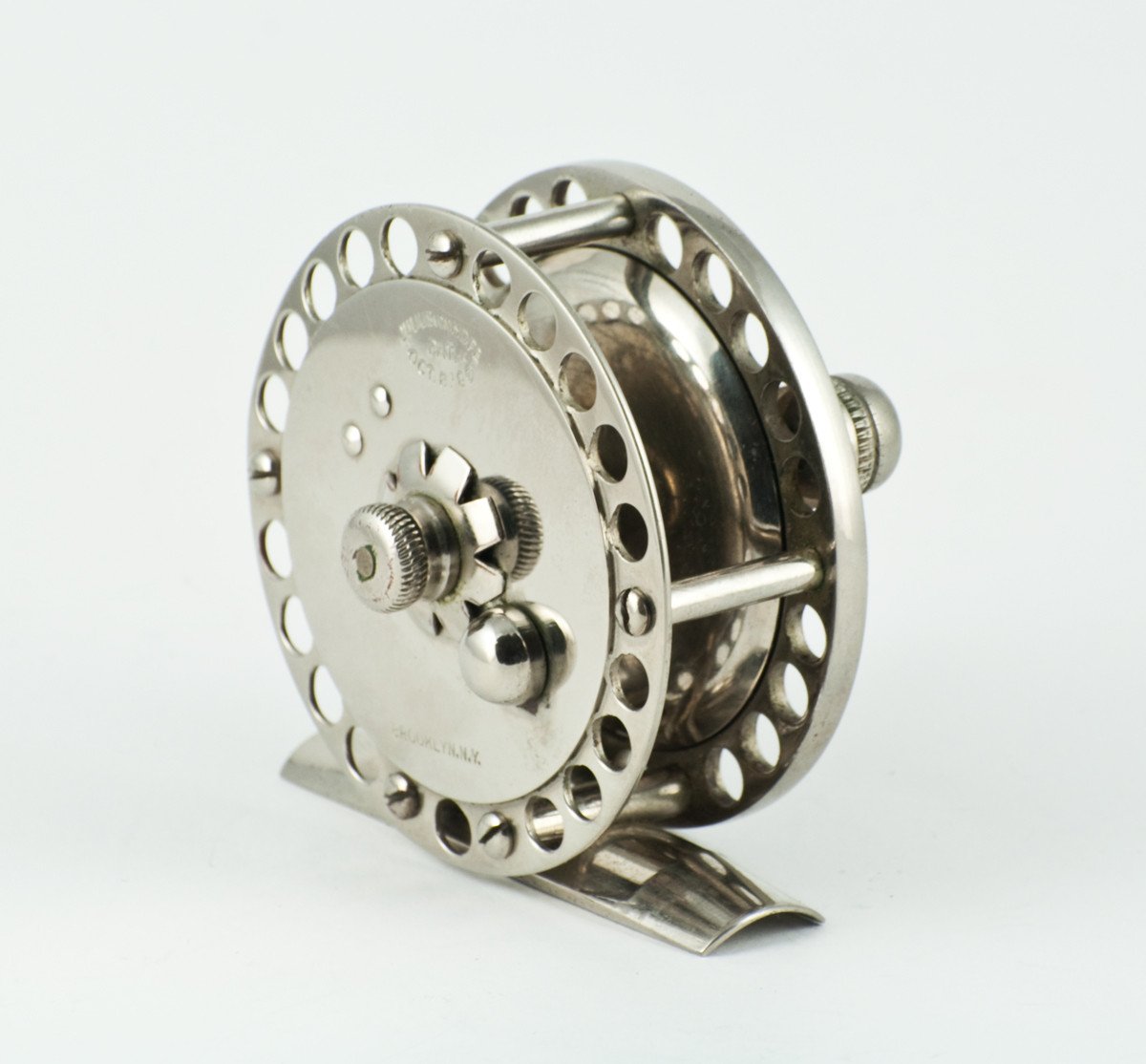 Julius Vom Hofe Perforated Trout Reel Size 3 1/2