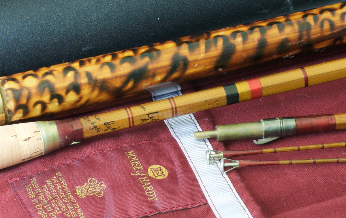 Hardy Bros. - The "Prince Leopold of Belgium" 10' Bamboo Fly Rod - case or tube detail