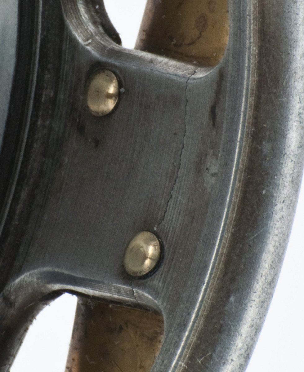 Hardy Perfect 3 5/8" Dup MKII Check - white handle 