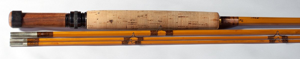 Kushner, Morris - "Exelereme" Bamboo Rod - 9' 6wt 