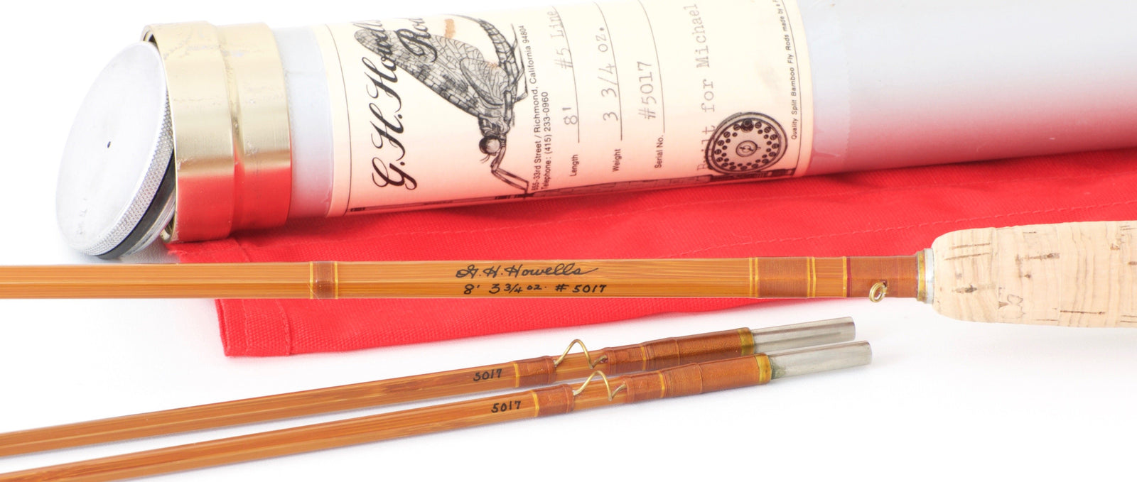 Howells, Gary - 8' 5wt Bamboo Rod 