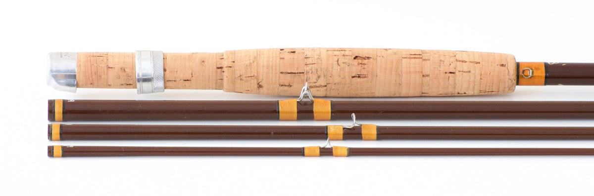 Hardy Bros. Fibalite "Smuggler" 8' 6wt Fiberglass Fly Rod - reel seat and fittings