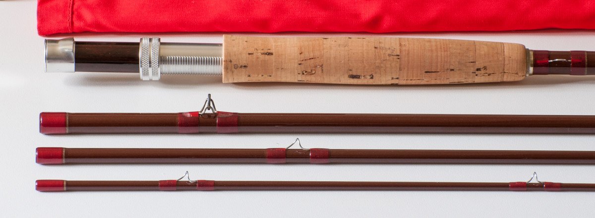 Winston, RL -- 8' 5wt 4pc Montana-era Fiberglass Rod 