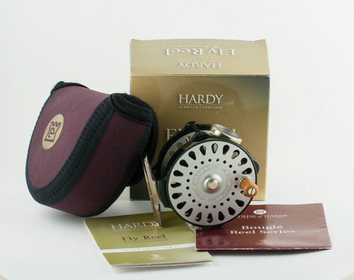 Hardy Bougle Agate Lightweight III Fly Reel - mint