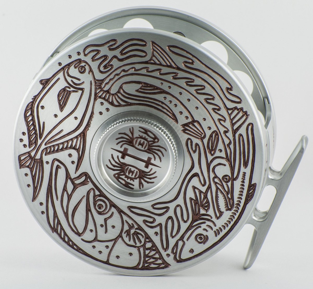 custom fly reel england sealed drag 9wt Hatch Custom Fly Reel - Lance Boen 9 Plus "Into the Flats" Limited Edi