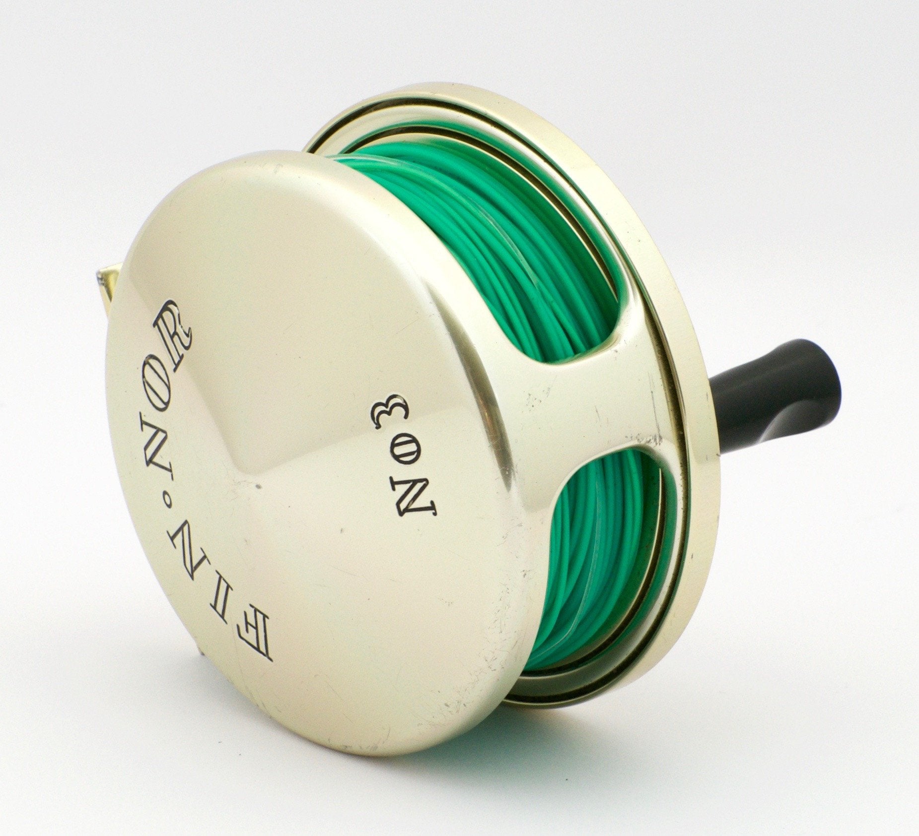 ebay anti reverse fly reel Fin-Nor No. 3 Anti-Reverse Fly Reel