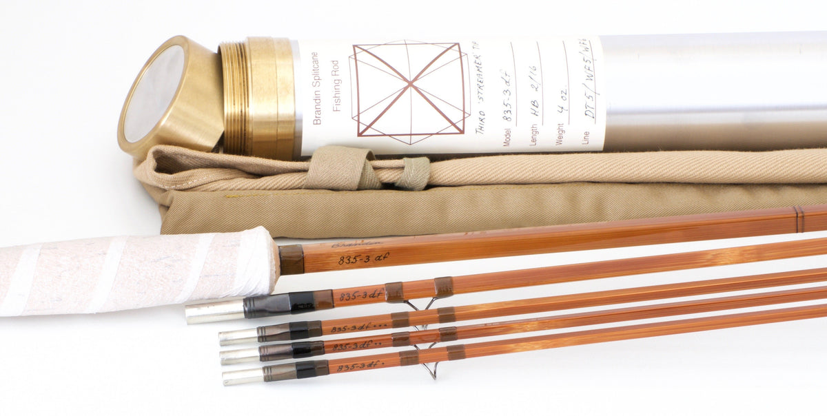 Brandin, Per - Model 835-3 DF Hollowbuilt Bamboo Rod 