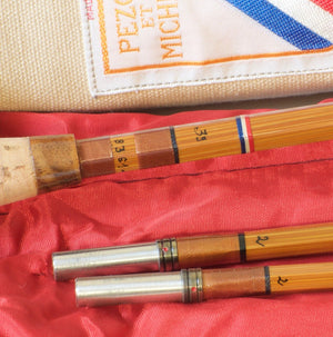 Pezon et Michel PPP "Parabolic Royale Super" Bamboo Rod 8'3 2/1 5wt 
