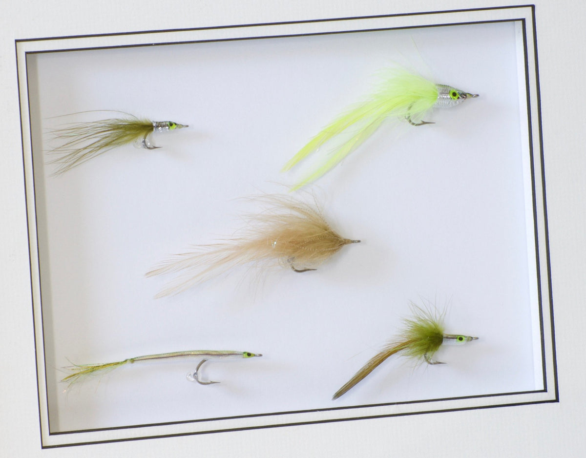 Gartside, Jack - Shadowbox Frame with 5 Flies 