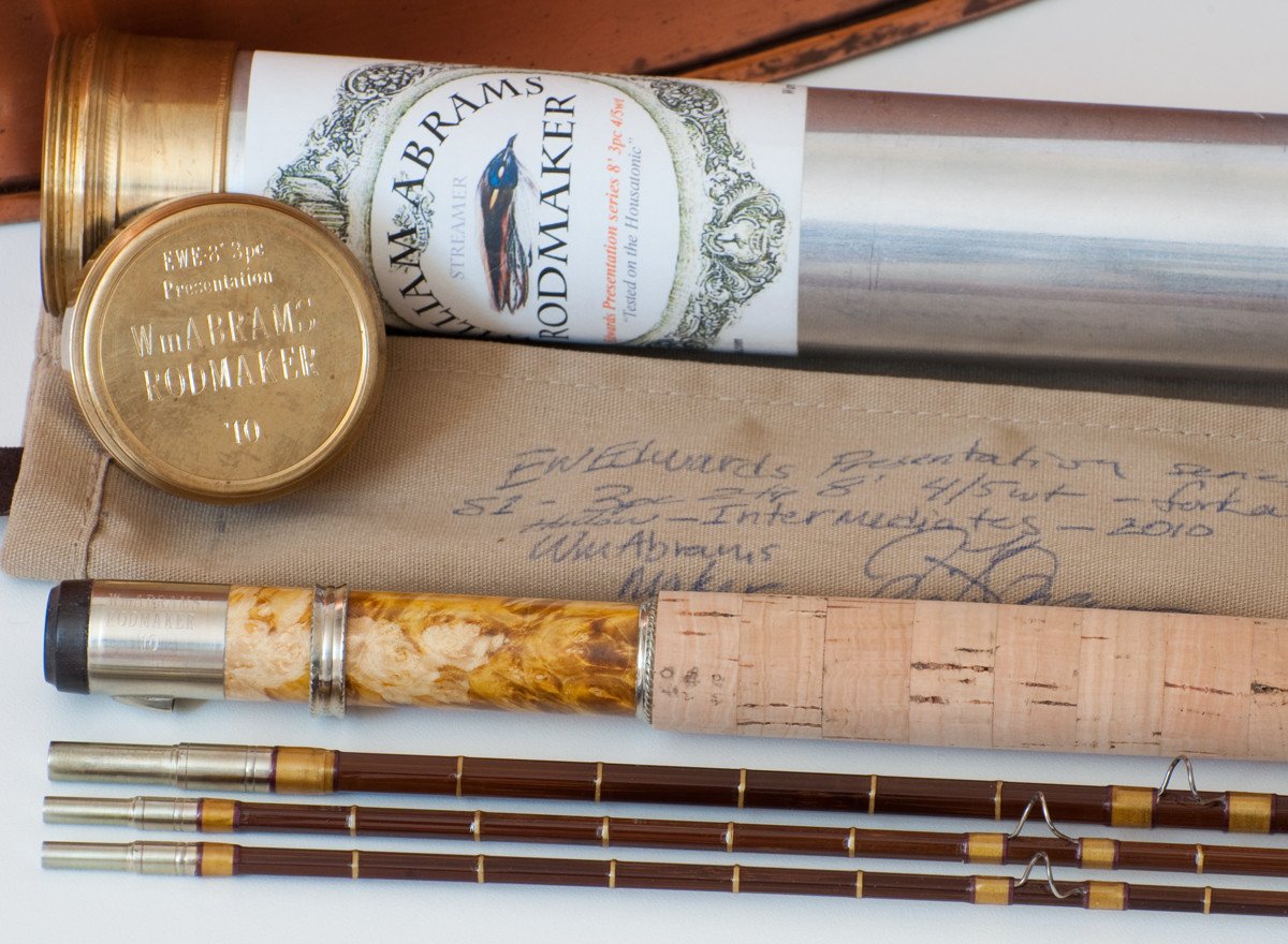 Abrams, William (Housatonic Rods) - Eustis W. Edwards Presentation Bamboo Rod 