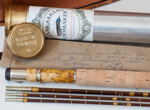 Abrams, William (Housatonic Rods) - Eustis W. Edwards Presentation Bamboo Rod 