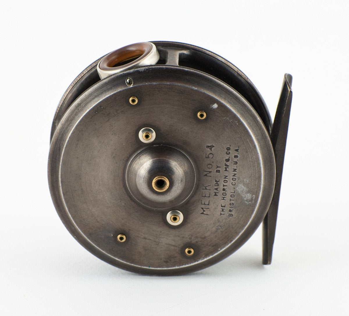 Horton Meek 54 fly reel with agate line guide