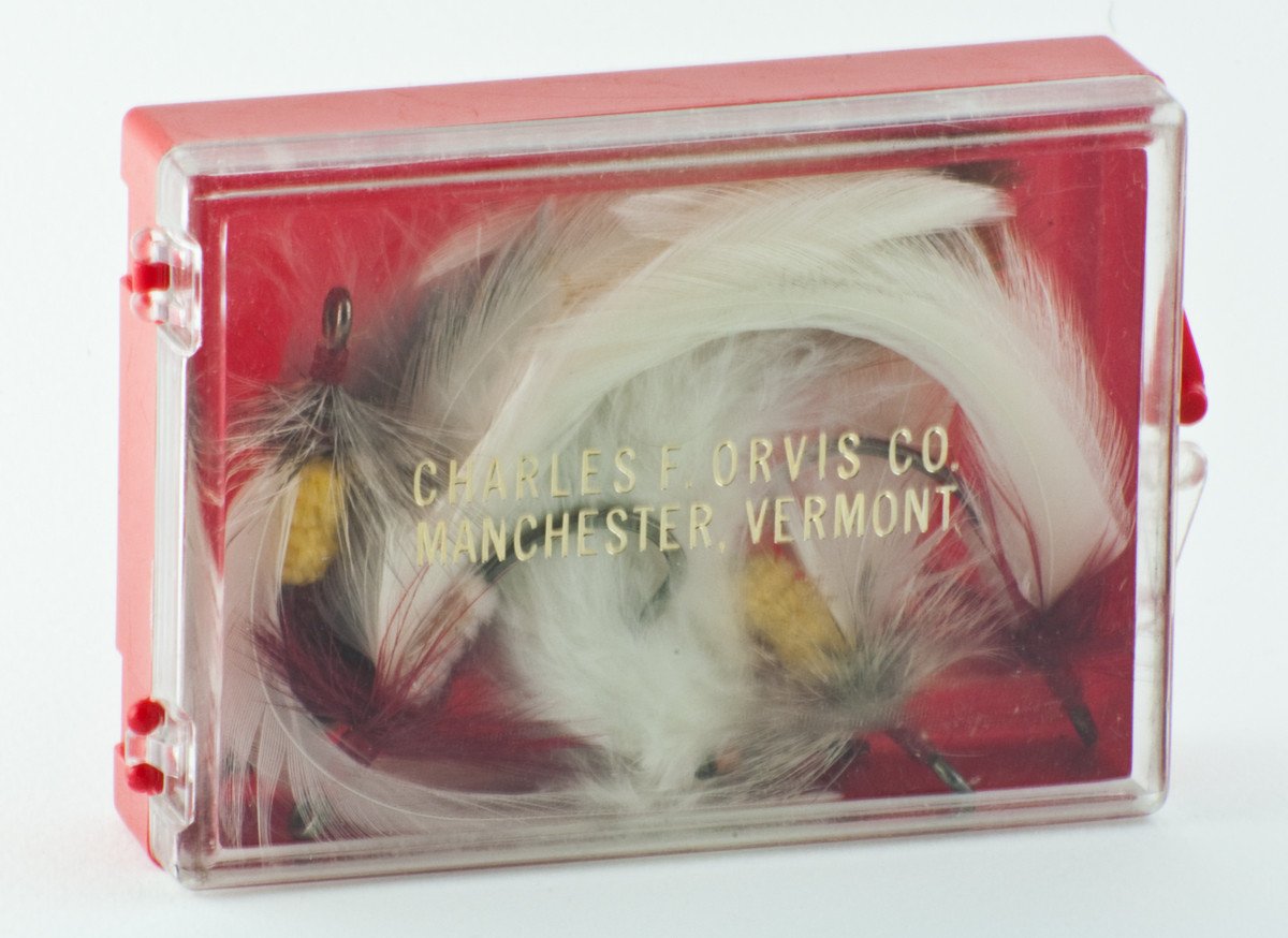 Lot of Orvis Flies and Fly Boxes