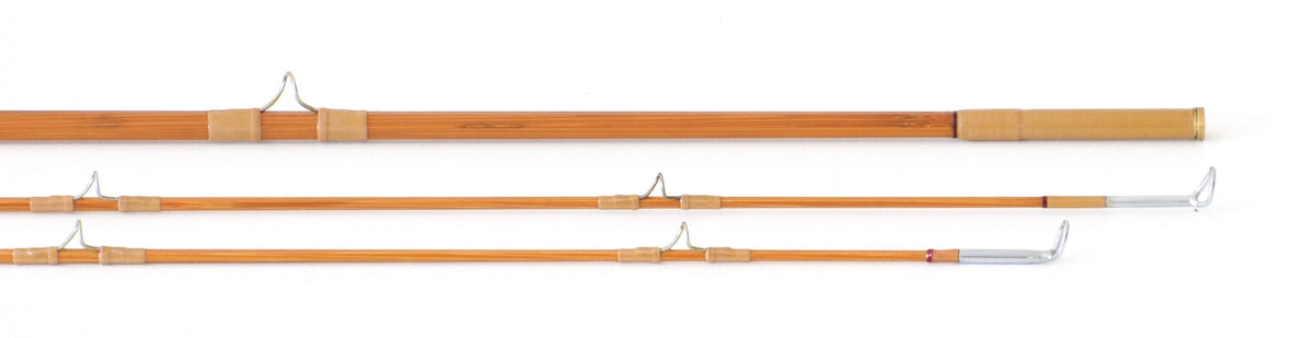 R.L. Winston Leetle Feller Bamboo Rod 7' 2/2 #3 - guides and thread wrapping