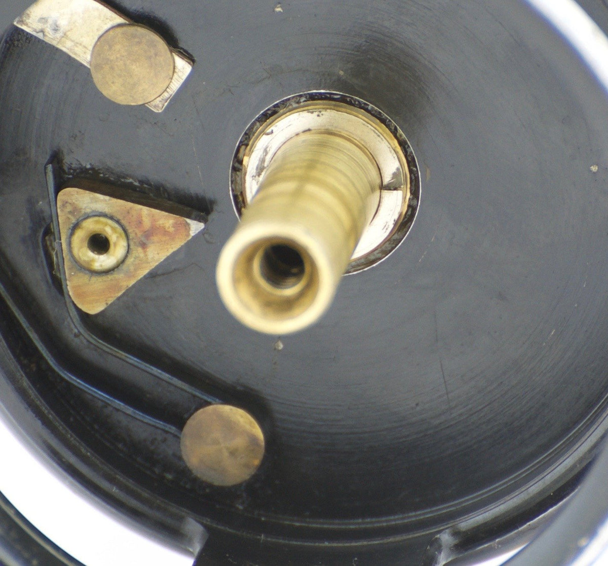 JW Young 2 1/2" Red Agate Fly Reel 