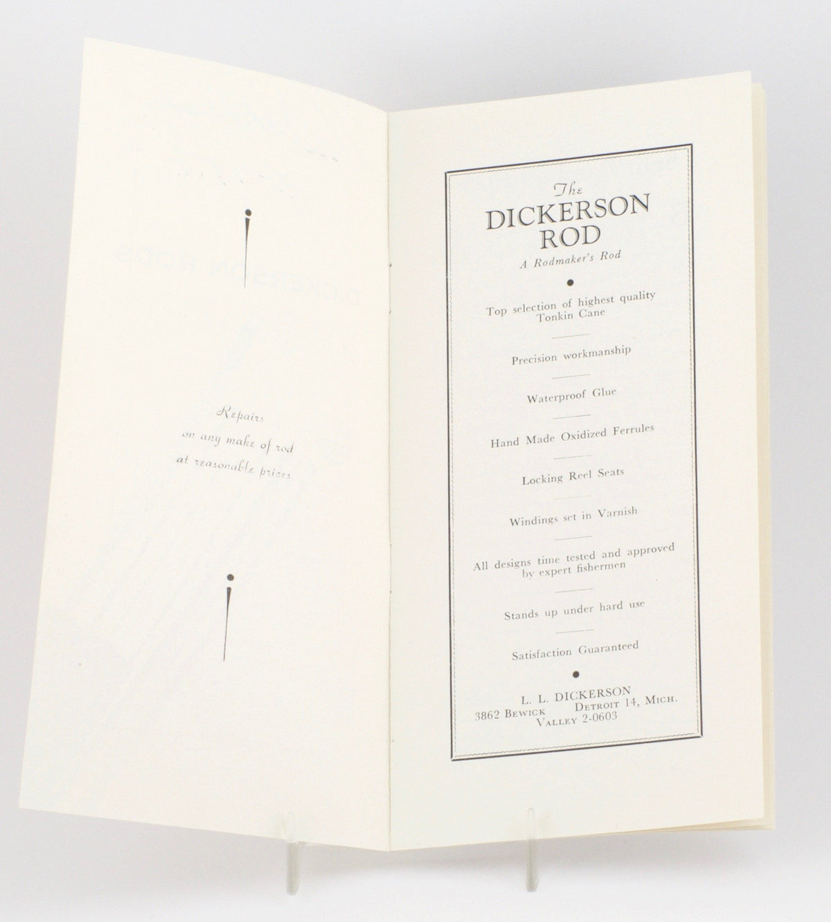 Dickerson Rod Catalog (signed!)