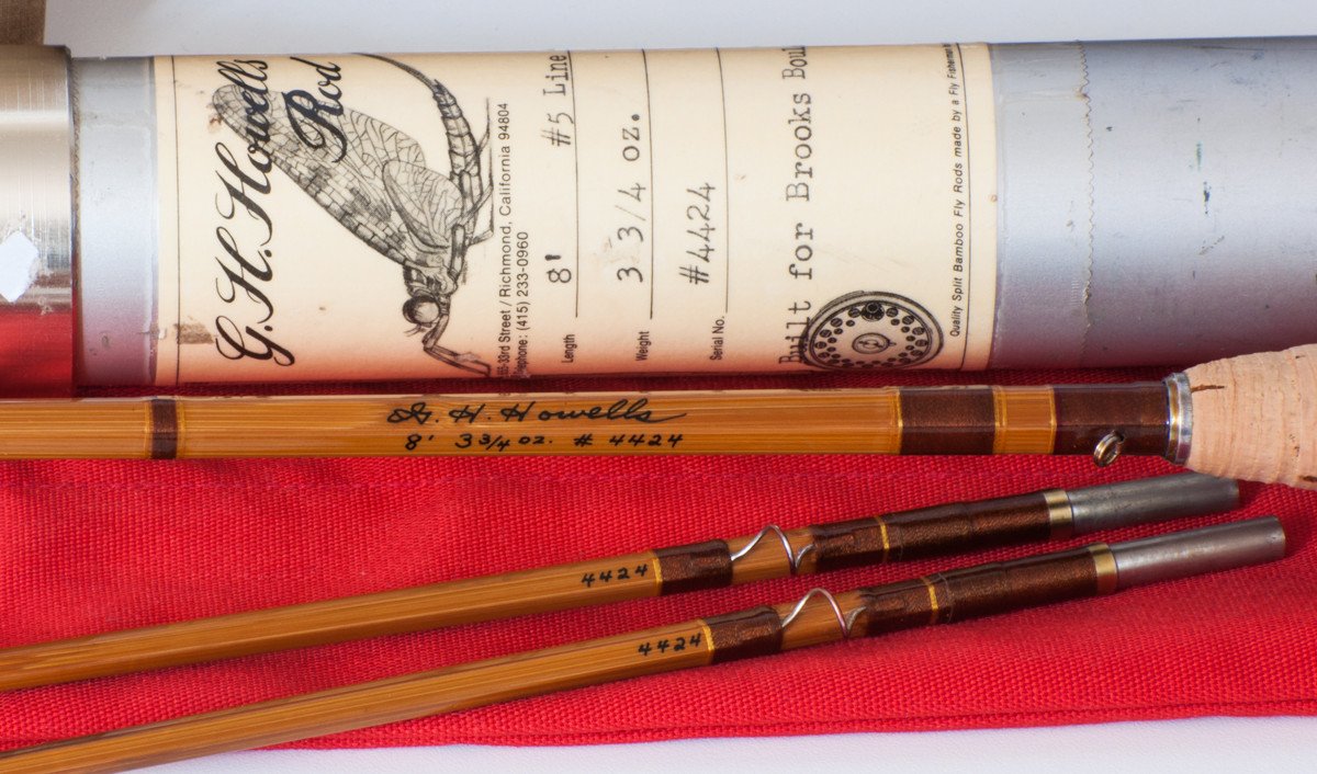 Howells, Gary -- 8' 5wt 2/2 Bamboo Rod 
