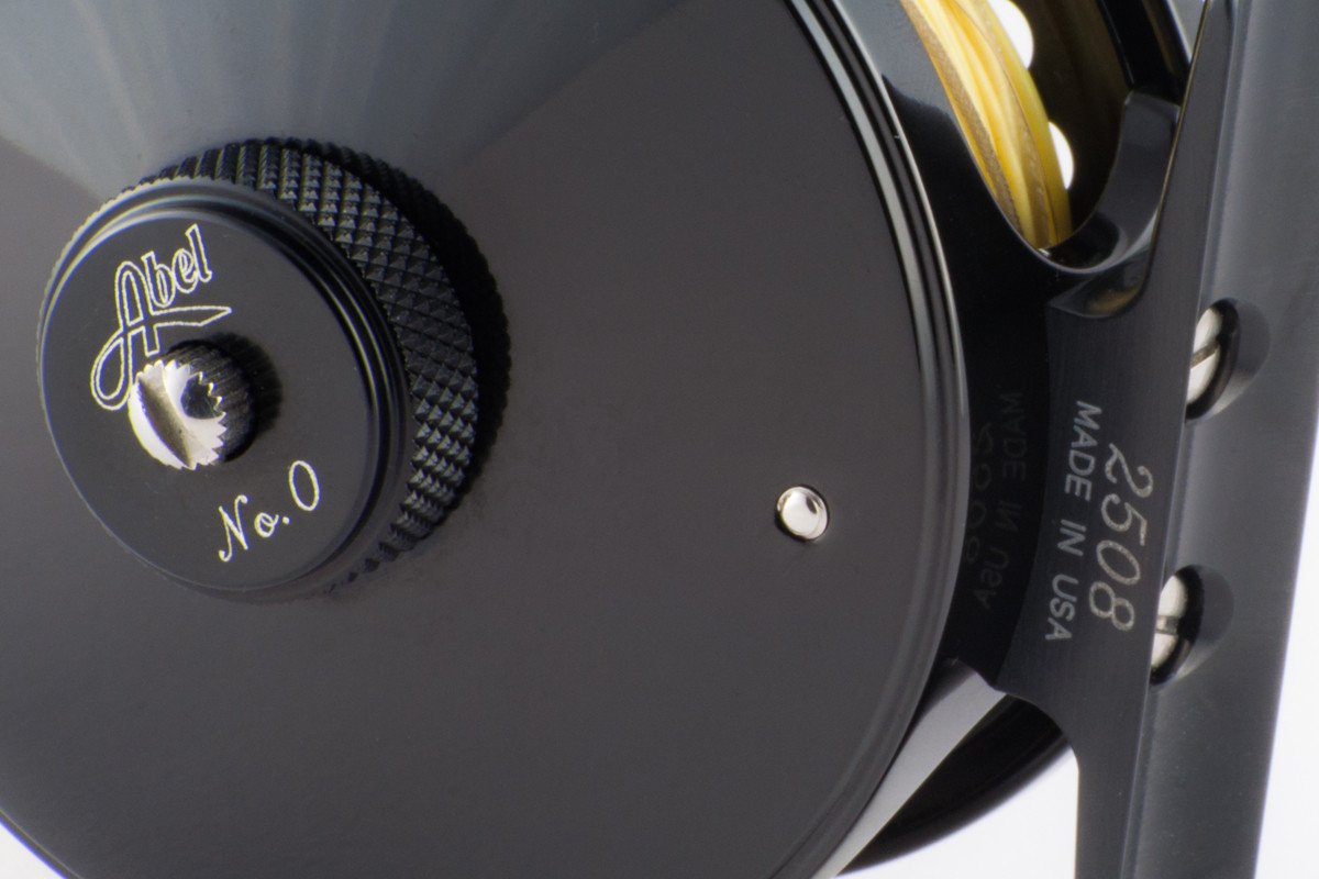 Abel No. 0 fly reel - black (mint)