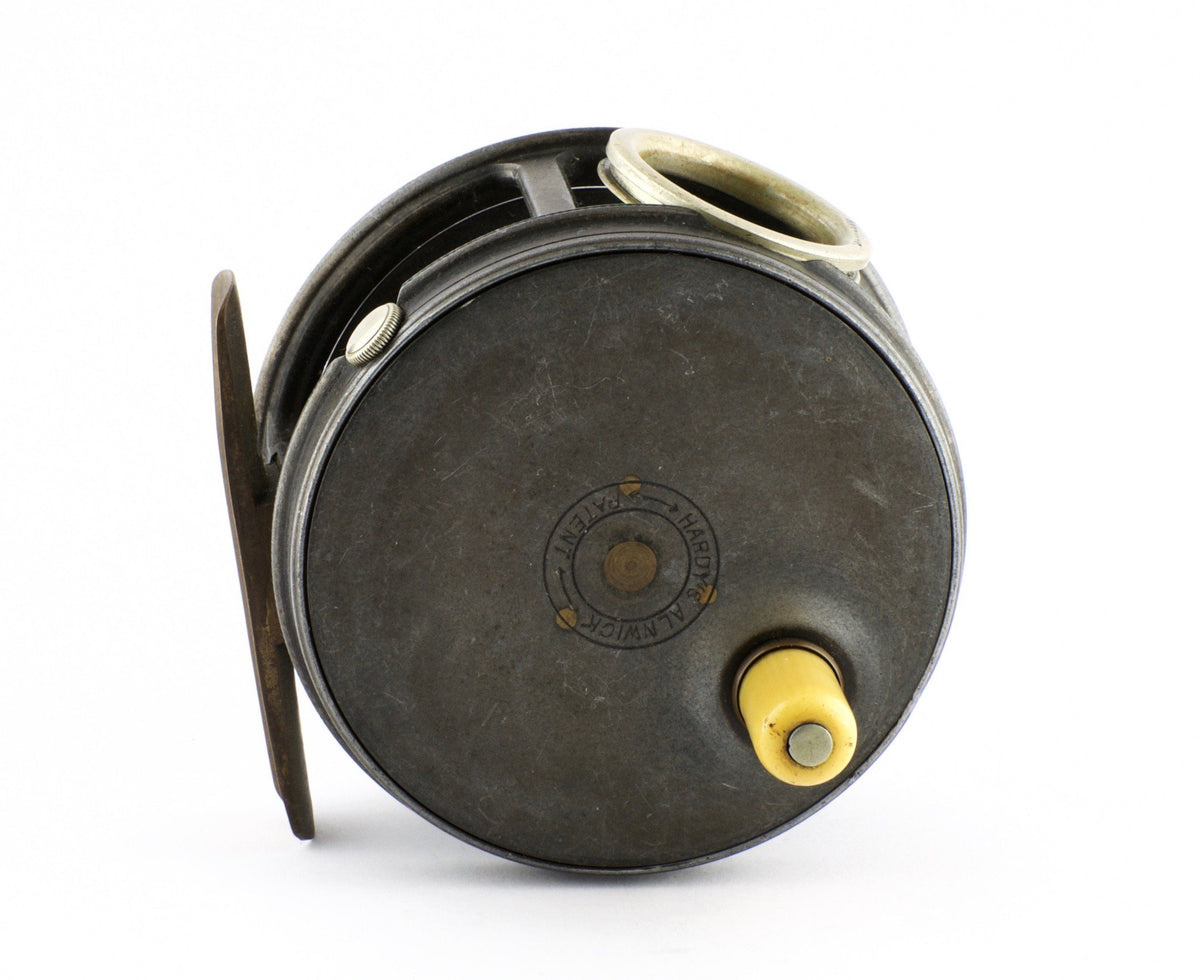 Hardy Perfect 3 1/2" Wide Drum 1912 Check Fly Reel