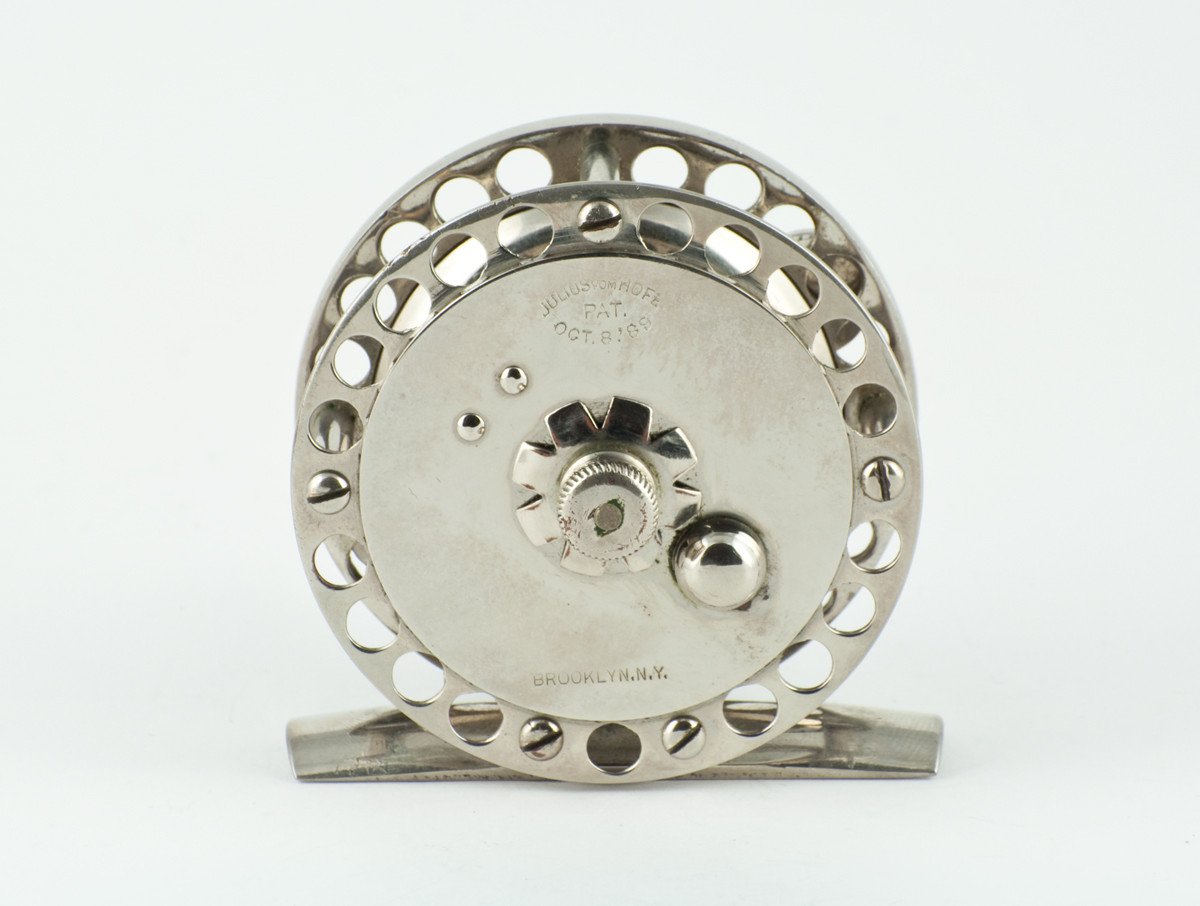 Julius Vom Hofe - Perforated Trout Reel Size 3 1/2