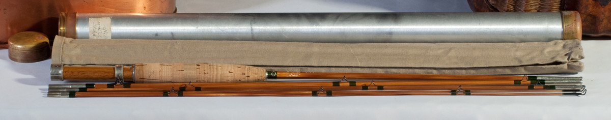 RD (Bob) Taylor D-Series 7' 4wt Bamboo Pack Rod 