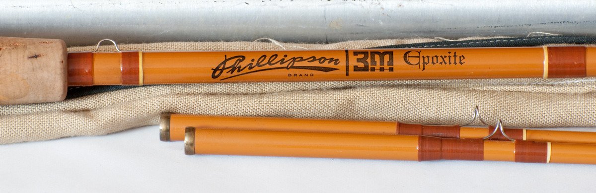 Phillipson 8' EF80 Registered Epoxite 3M glass rod