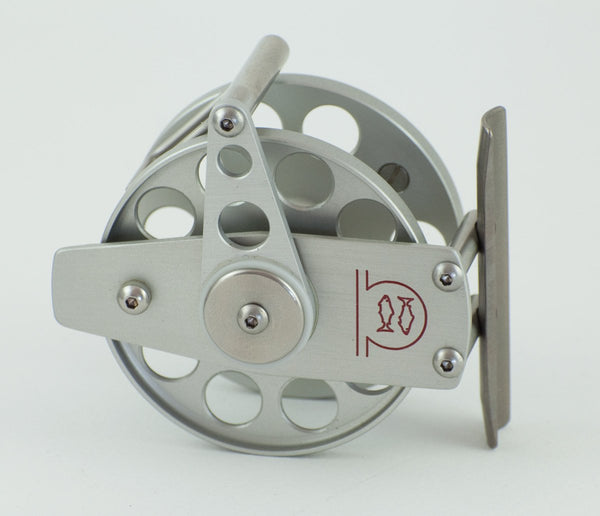 Ari 't Hart Mach 0 silver fly reel - mint - Spinoza Rod Company