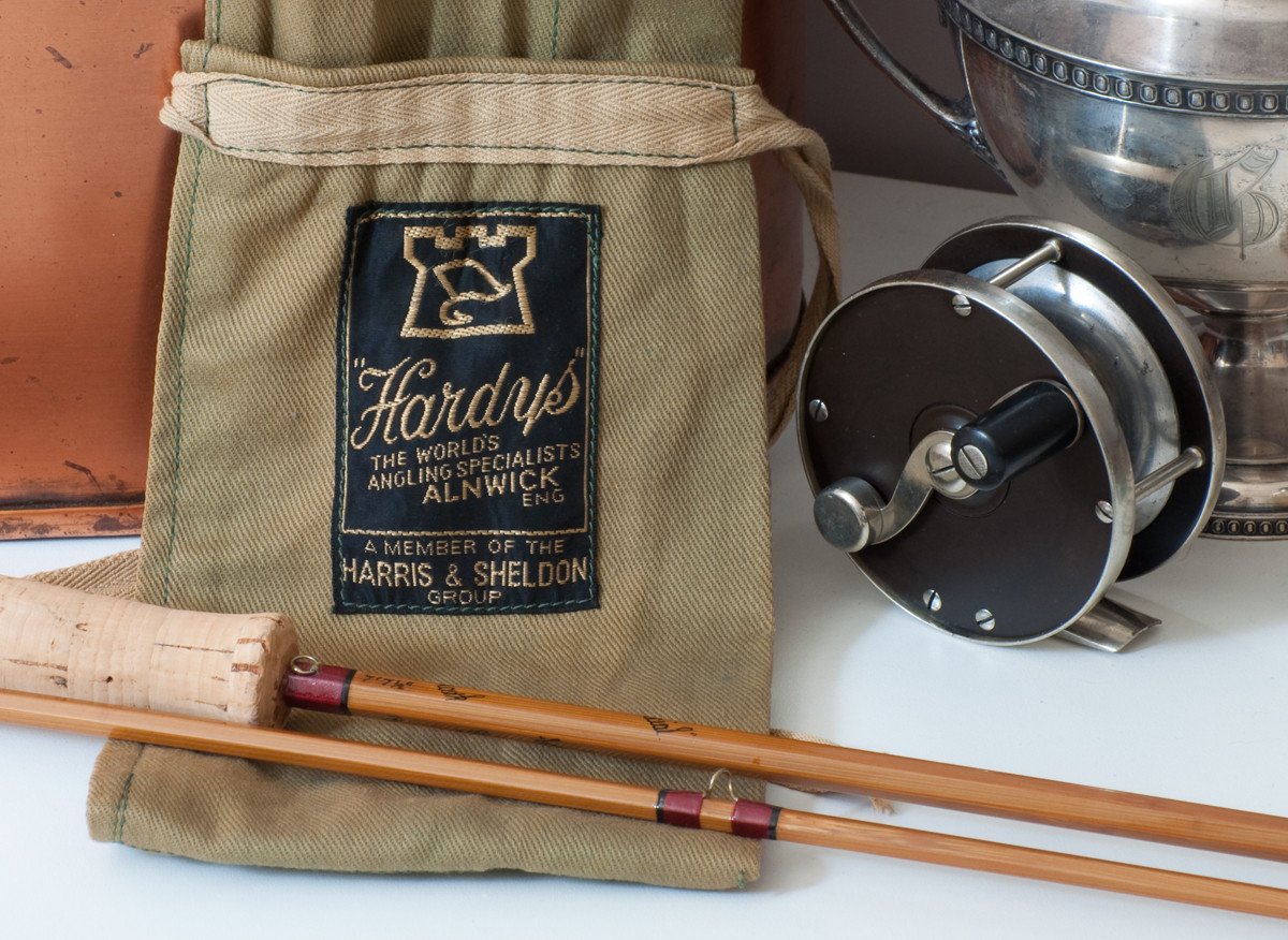 antique hardy fly fishing rods Hardy Bros. Continental Bamboo Rod 7' 7 1/2" 2/1 5wt