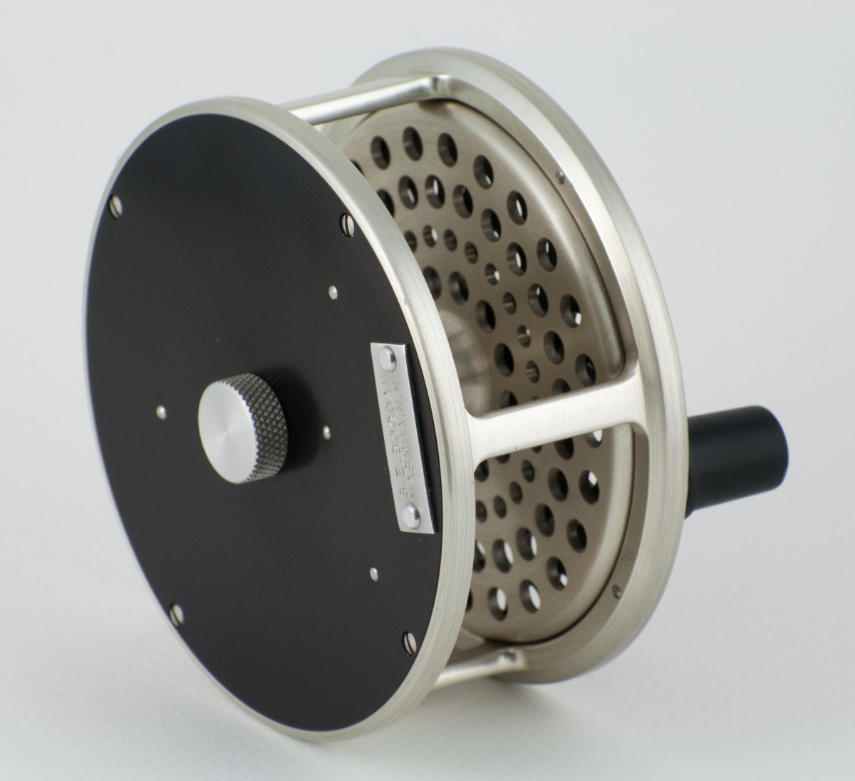 Bogdan Large Steelhead Fly Reel with Spare Palming Rim