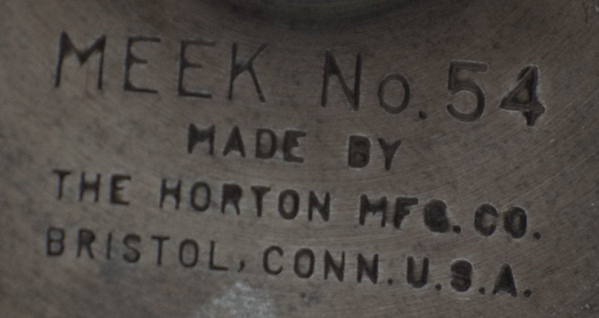 Horton Meek 54 fly reel with agate line guide