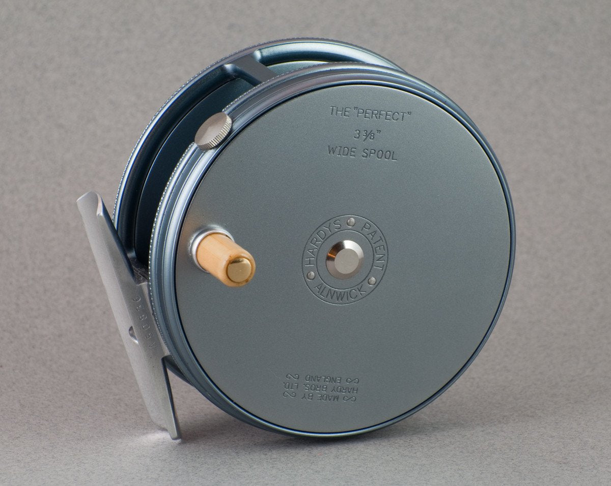 Hardy Perfect Wide Spool 3 3/8" Fly Reel - NEW