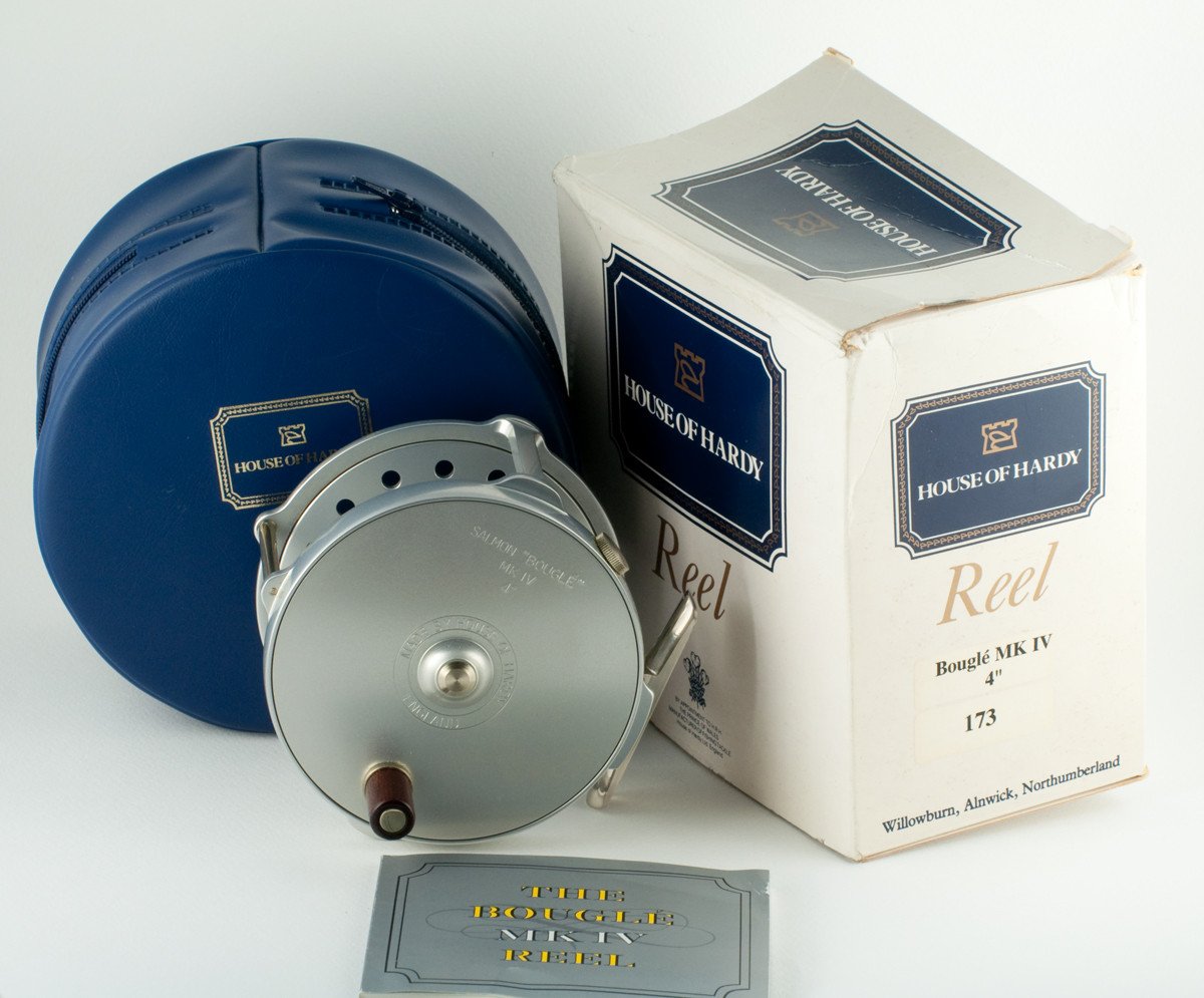 Hardy Salmon Bougle MKIV 4" Fly Reel - MINT
