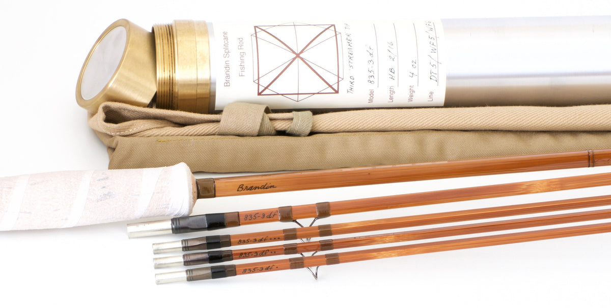 Brandin, Per - Model 835-3 DF Hollowbuilt Bamboo Rod 