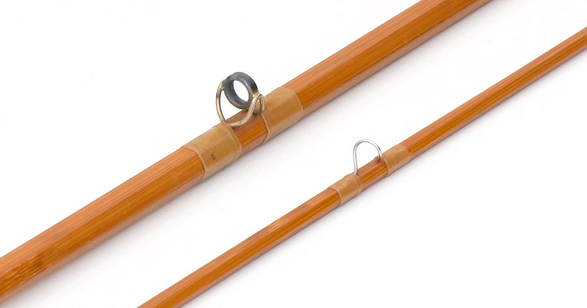R.L. Winston Bamboo Rod SF-Era 9' 2/1 #9 - rod sections with guides and wraps